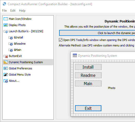 Compact AutoRunner Configuration Builder v1.0